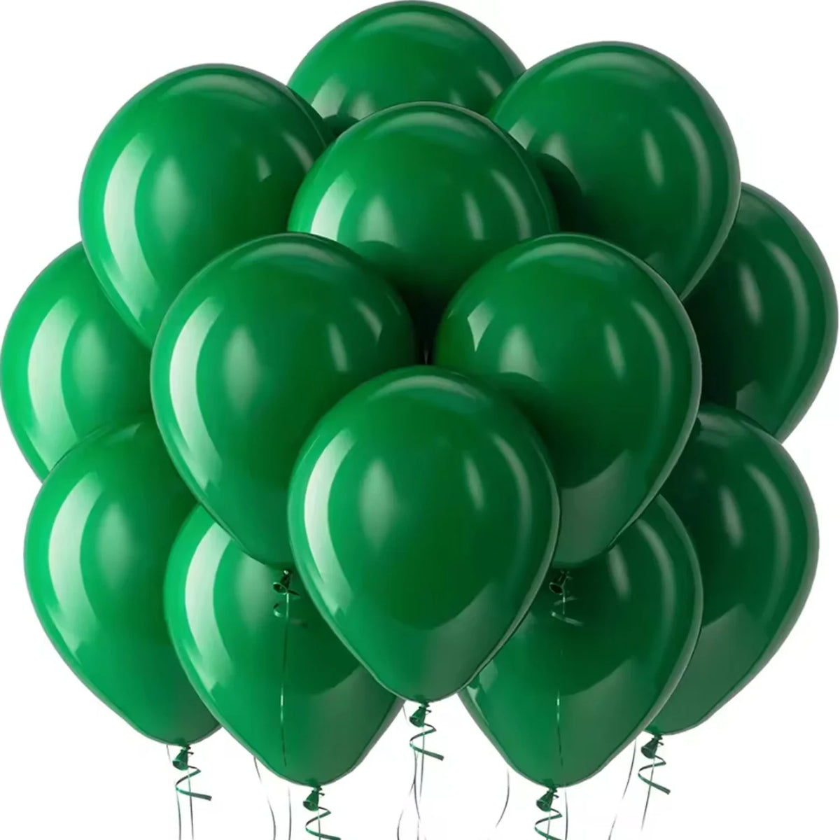 5/10/12/18inch Green Balloon Jungle Green Blue Hot Pink White Latex Balloon Birthday Party Decoration Baby Shower Wedding