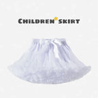 Children's Skirt Baby Girls Tutu Skirt Fluffy Children Ballet Kids Pettiskirt Baby Girl Skirts Princess Tulle Party Dance Skirts