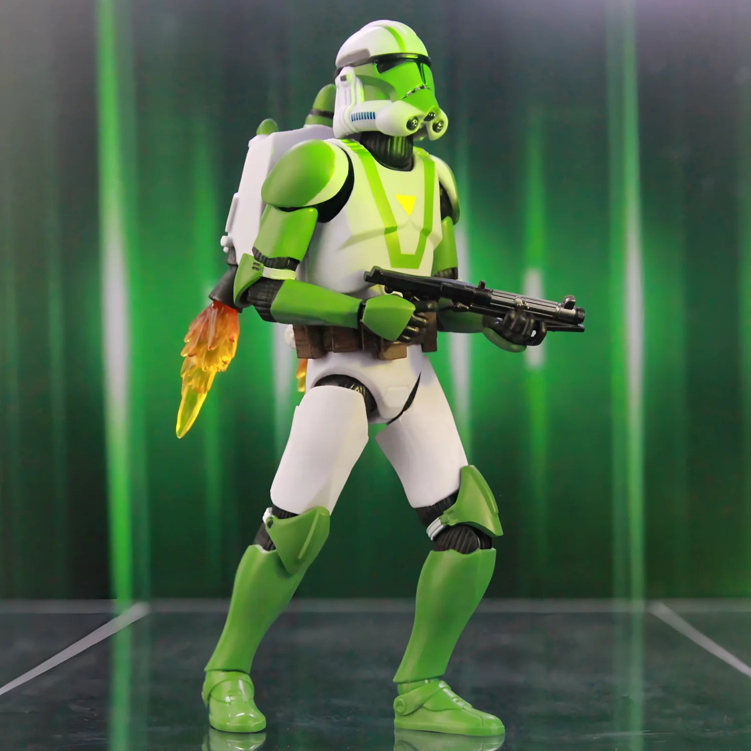 New Body(JOV3.0) Star Wars Commander Doom's Unit Clone Command ARC Trooper Heavy JET Doom Legion Battlefront II 6" Action Figure