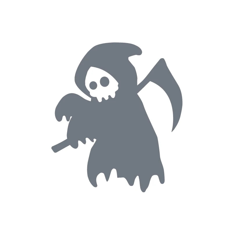 Halloween Car Rearview Mirror Ghost Stickers – Spooky Bat Decals