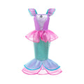 Girl Elsa Anna Dress Princess Costume Snow Queen Dress Baby Halloween Ariel Carnival Clothes Kids Cosplay Clothes Party Clothing
