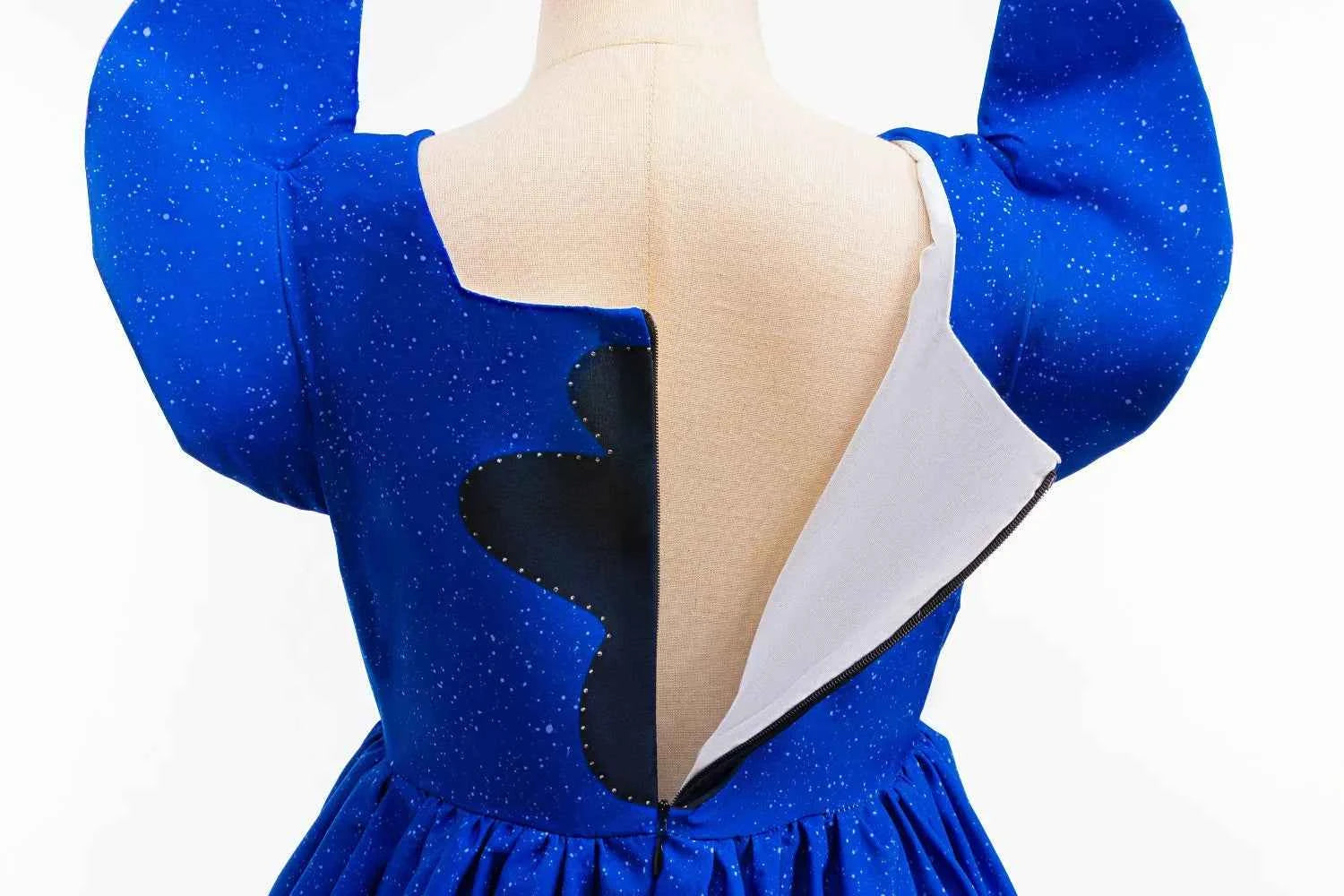Girls Stitch Cosplay Dress – Cartoon Princess Costume Outfit