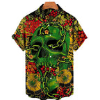 Men's Designer Hawaii Shirts Short Sleeve Collar Top Fashion Streetwear 3d Printed XS-5XL Hiphop Casual Vintage Clothing