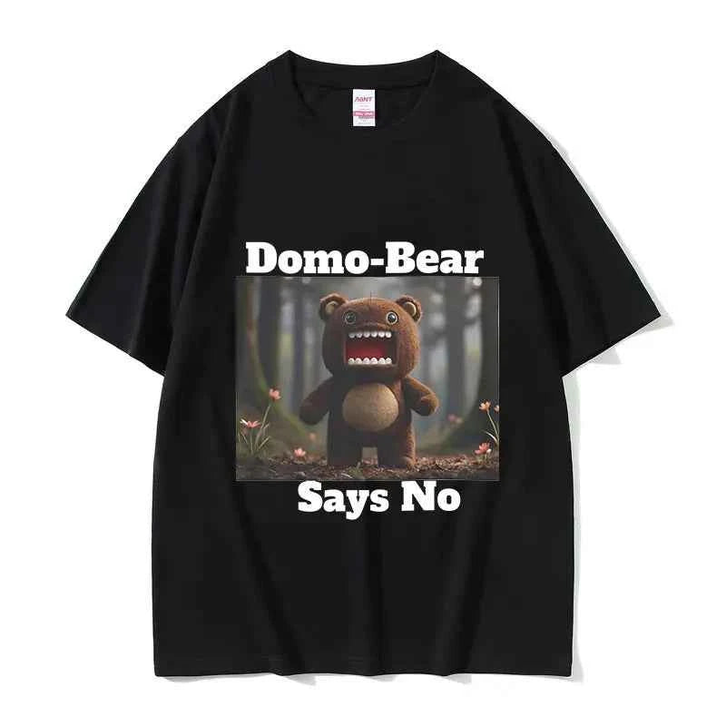 Epic Face Domo Kun Funny Meme T Shirts Men Women Summer O-Neck Fashion High Quality T-Shirt Casual 100% Cotton Oversized Tshirt