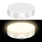 LED Motion Sensor Night Light USB Rechargeable Night Lamp For Kitchen Cabinet Wardrobe Lamp Staircase Wireless LED Closet Light