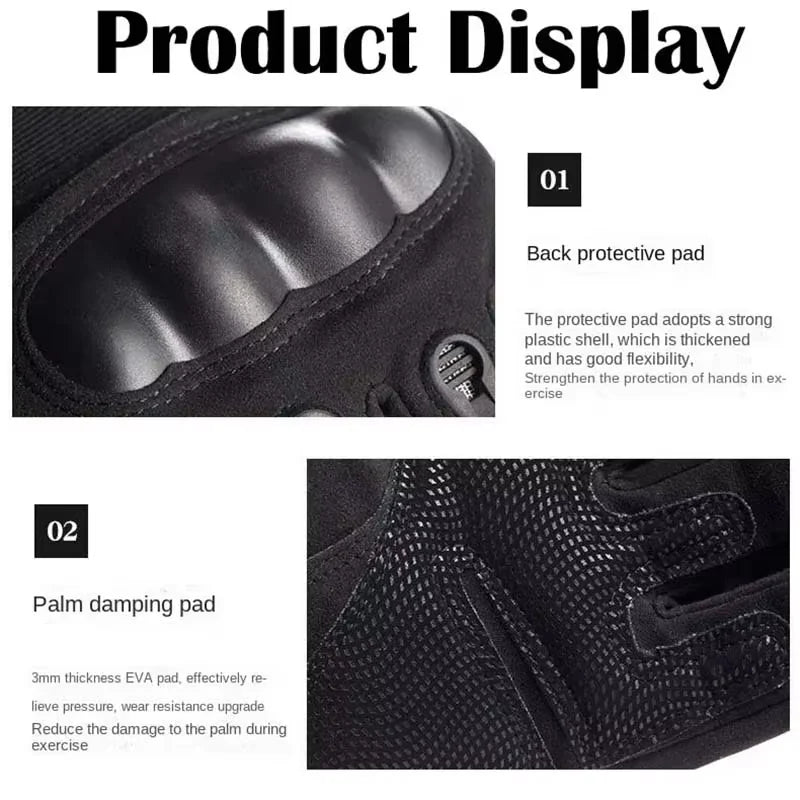 Outdoor sport glove Fitness Gloves Body Building Training Sports Exercise Cycling Glove Shockproof Motorcycle Hunting gloves