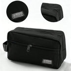 Men's Business Toiletry Bag, Travel Makeup Organizer, Large Capacity Storage Pouch, Durable Fashion Design, Ideal for Daily Use