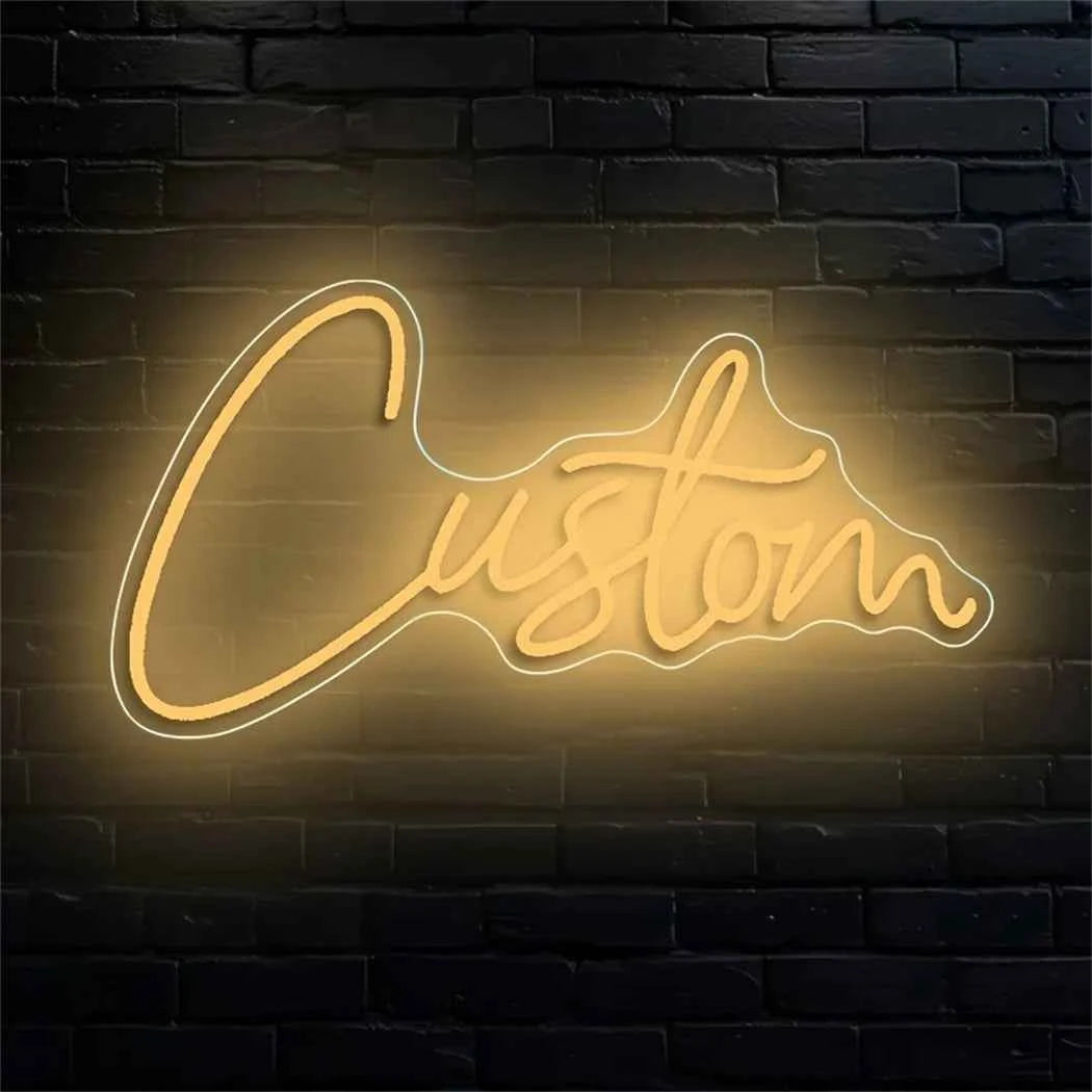 Custom Name Neon Sign Baby Birthday Party Gift Kid Room Home Wall Decor Led Name Sign Dorm Room Decor Personalized Gifts for Her
