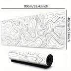 1PC Large Mouse Pads For Desk, Gaming Mouse Pad, Mouse Pad with Stitched Edges and Non-Slip Rubber Base, Extended Mouse Pad