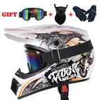 Full Face Motorcycle Helmet Off-road Motorbike Free Shipping Send 3 Gifts Downhill AM DH Cross Capacete Motocross Casco helmets