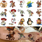 20Pcs Toy Story Temporary Body Art Stickers Cute Cartoon Cosplay Party Toys for Kids Birthday Gifts