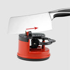 Suction Knife Sharpener – Portable Manual Kitchen Knife Sharpening Tool