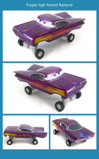 Disney Pixar Cars Ramone Series Colors Golden Green Red Purple 1:55 Alloy Diecast Children's Toy Car Model Gift