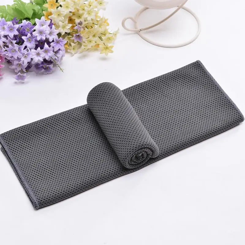 Circular Silicone Wrapped Cold Towel Cooling Towel Quick Drying Microfiber Towels Beach Accessories Towel Sport Fitness 2026