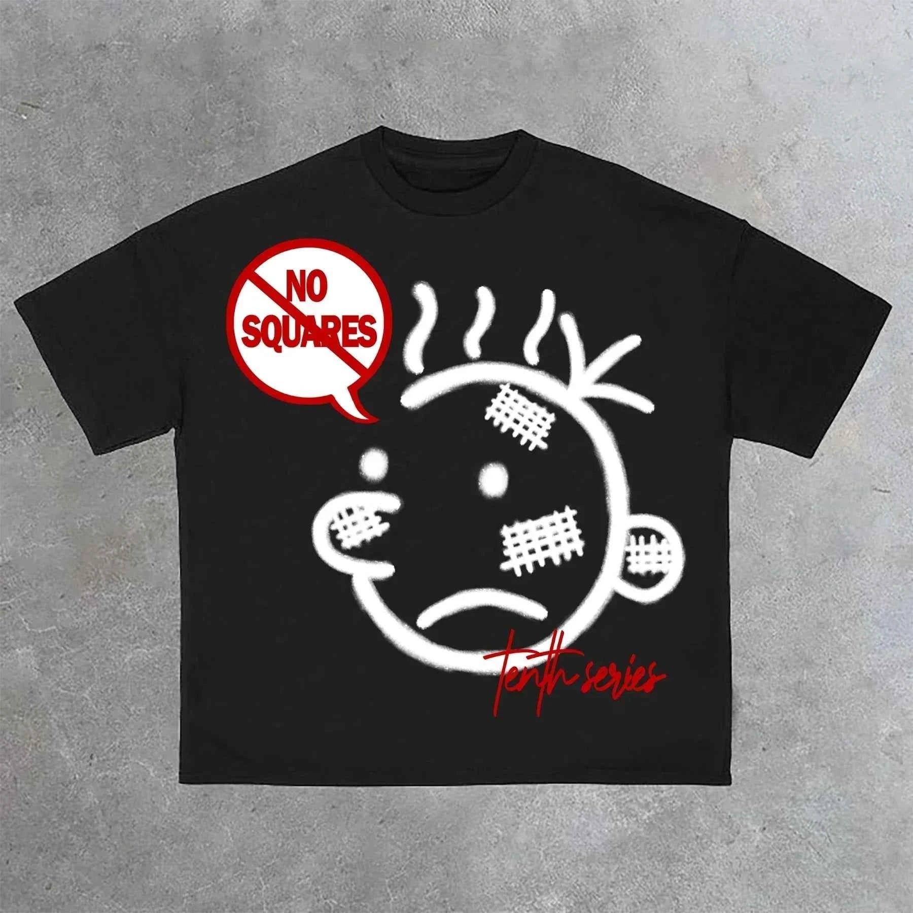 Harajuku Letter Graphic T Shirts Y2k Tops Men Women High Street Oversized T Shirt Pro Choice Streetwear Vintage Tee Clothing