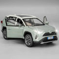 RAV4 Diecast Toy Car with Light & Sound – Alloy Model Vehicle Toy