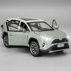 RAV4 Diecast Toy Car with Light & Sound – Alloy Model Vehicle Toy