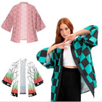 Tanjiro & Zenitsu Anime Cosplay Costume – Kimono Haori Outfit