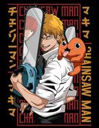 Chainsaw Man Poster Print For Bedroom Living Room Home Decor Japanese Anime Manga Denji Wall Art Cartoon Canvas Painting