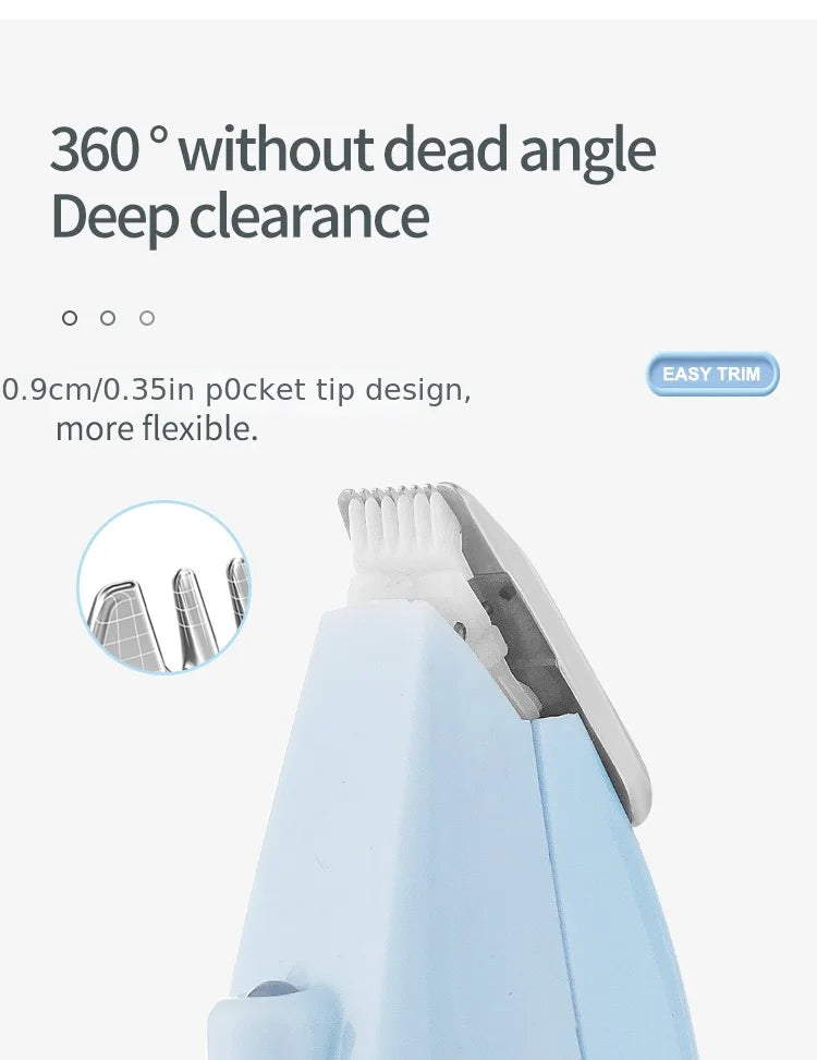 Pet Electric Pushing Scissors Cat Foot Shaver Special Dog Hair Shaver Fader Electric Mute Cat Claw Pedicure Artifact - WTN Essentials 