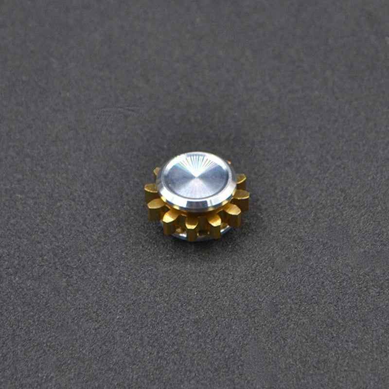 Mini Metal Gear Fidget Spinner Gyroscope Stress Relief EDC Toy