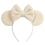 New Christmas Velvet Mouse Ear Headband Cute Ear Headband Halloween Birthday Girl Cosplay Costume Party Decoration Headband