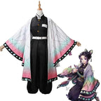 Kochou Shinobu Anime Cosplay Costume with Wig Set
