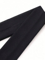6pcs Unisex Simple Basic Solid Color Leopard Print Face Wash Cycling Running Sports Yoga Leisure Sweat-Absorbing Headband