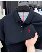 Men's 100% Cotton Polo Shirt – Short Sleeve Casual Golf & Business Shirt