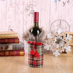 Christmas Wine Bottle Cover Merry Christmas Decorations For Home 2025 Cristmas Ornament Xmas Navidad Gifts Happy New Year 2026