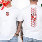 Ukraine Shirt UNISEX Ukraine Flag Shirt Symbol Tryzub Ukrainian Patriotic Shirt Summer Camisetas Nostalgia Street Fashion Tops