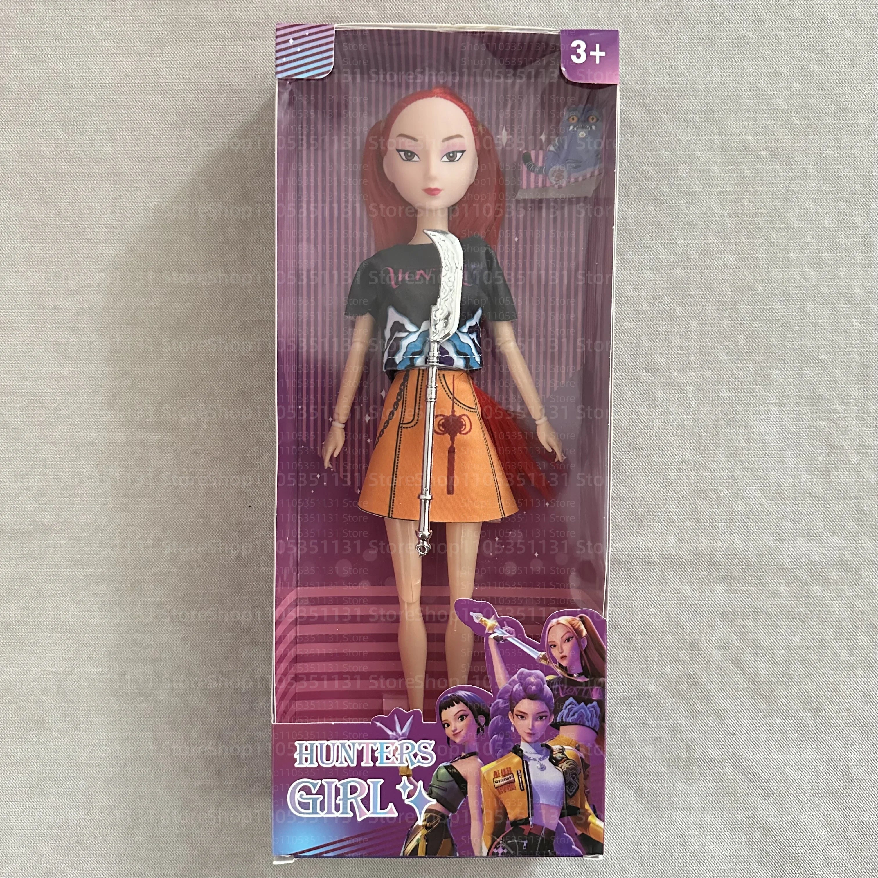 Kpop Anime Vinyl Doll Set – Rumi Mira Zoey Articulated Toy