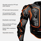 New Motorcycle Jackets Men's Full Body Armor Protection Jackets Motocross Enduro Racing Moto Protective Equipment Clothes
