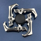 Colorful Zinc Alloy Fidget Spinner Smooth Bearing Hand Gyro Toy