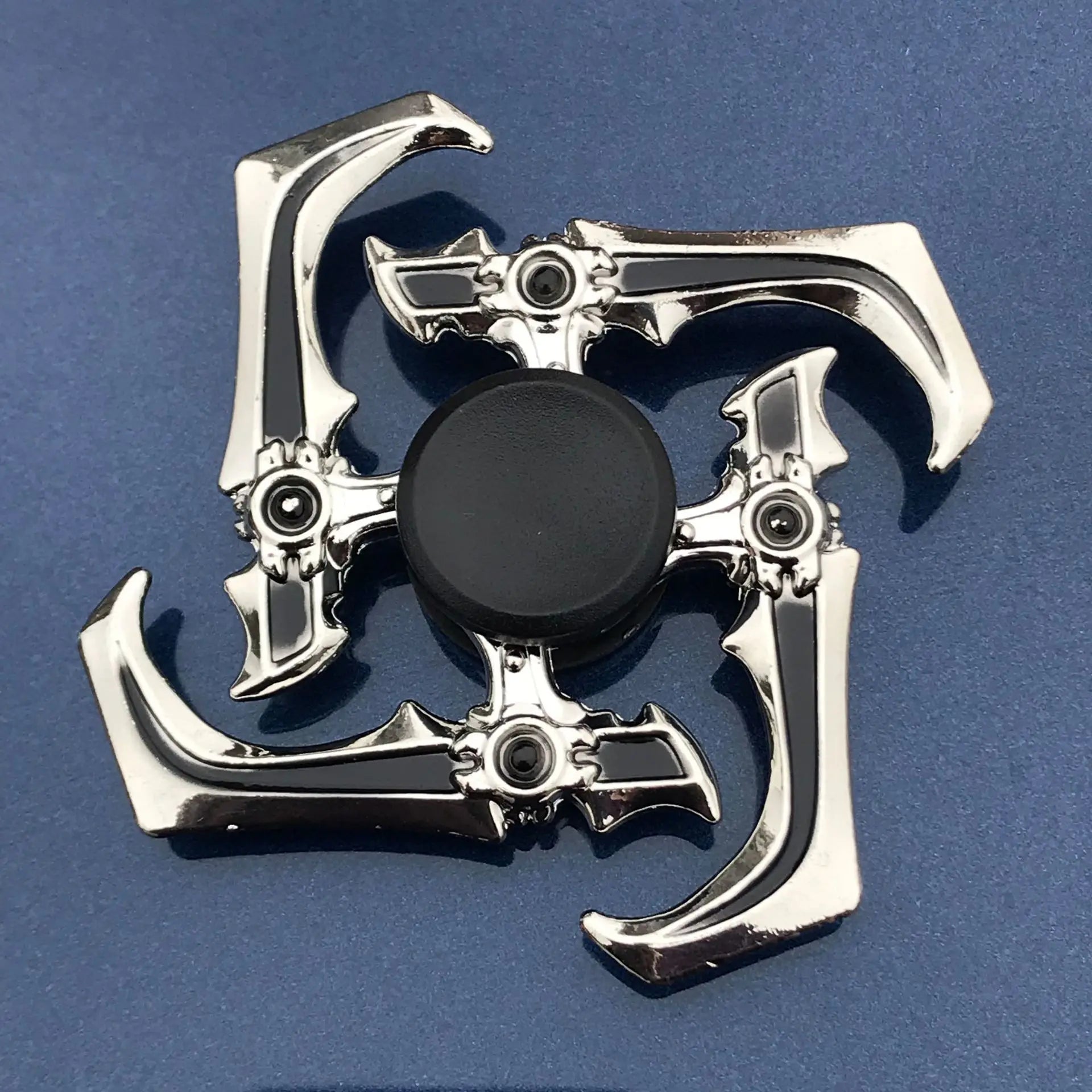 Colorful Zinc Alloy Fidget Spinner Smooth Bearing Hand Gyro Toy