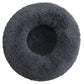 Round Plush Pet Bed for Large & Medium Dogs – Super Soft Cat Bed, Cozy Winter Warm Sleeping House