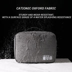 Cable Storage Bag Waterproof Digital Electronic Accessories Organizer Portable Travel Cable Organizer Case For USB Cable Charger