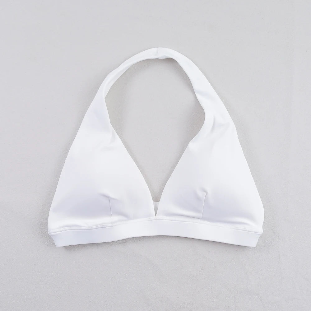 Women's V-neck Hanging Neck Cool Yoga Underwear Fitness Running Breathable Sexy Bra