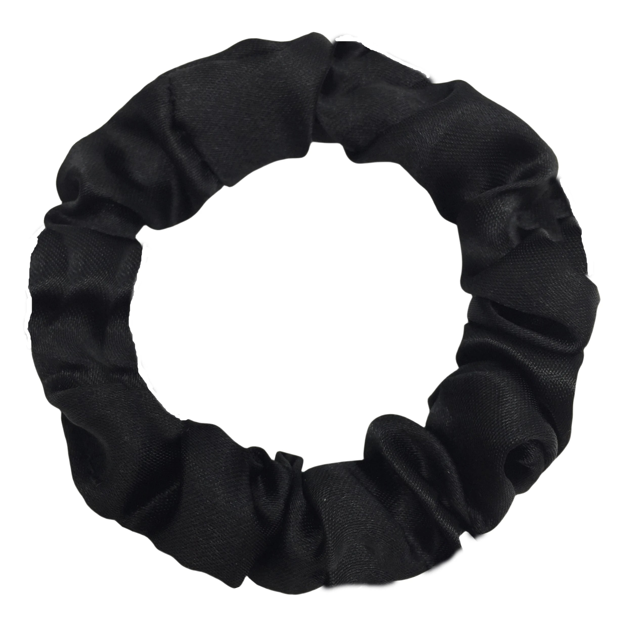 3/5/6 Pcs Silk Satin Scrunchies Set for Women – Elegant Solid Color Hair Bands | Soft Elastic Ponytail Holders & Hair Accessories