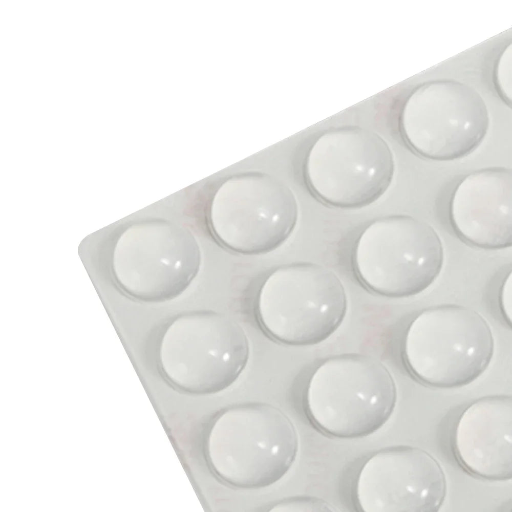 100Pcs Self Adhesive Door Stopper Rubber Damper Buffer Cabinet Bumpers Silicone Furniture Pads Cushion Protective Pads