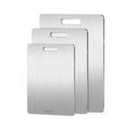 316 Stainless Steel Cutting Board – Double Sided Chopping & Kneading Board