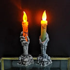 Halloween Led Candles Skeleton Ghost Hands LED Light Happy Halloween Party Home Decoration Supplies Haunted House Horror Props