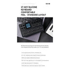 M-VAVE（SK15）FM-1 Synthesizer, Portable Handheld Sound Source, 128 Presets, Built-in Speaker, Battery Powered