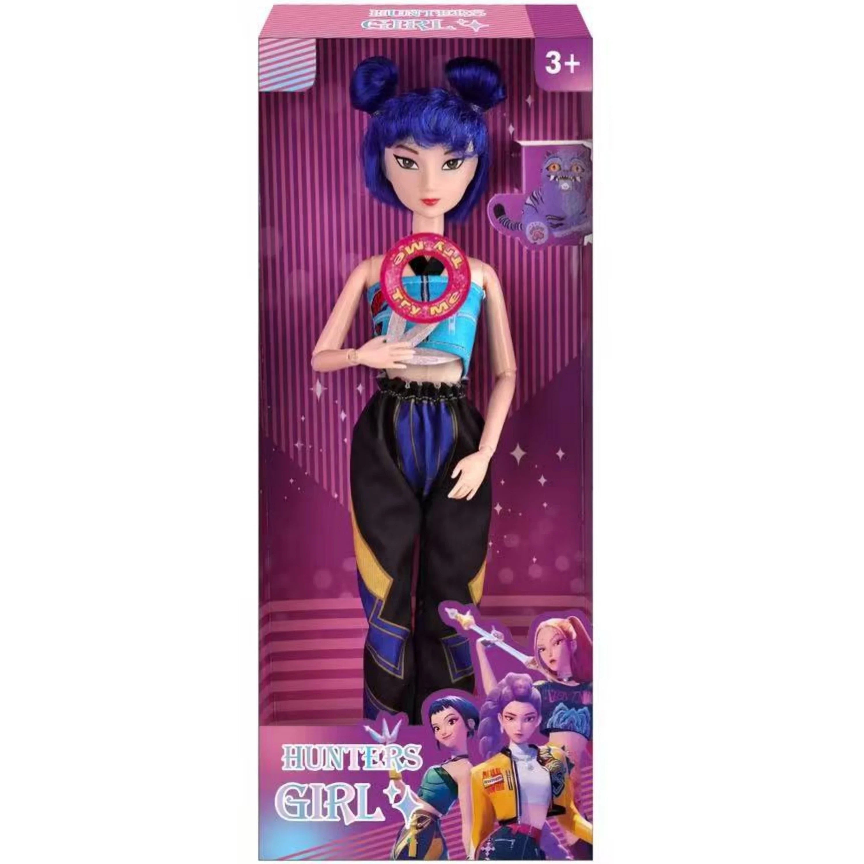 Kpop Anime Vinyl Doll Set – Rumi Mira Zoey Articulated Toy