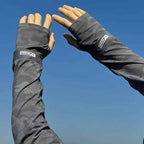 UPF50+ Cooling Arm Sleeves Loose Fit Sun Protection UV Cover for Men Women Driving Cycling Sports Accessories Cycling Uv Sleeve
