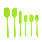 6-Piece Silicone Kitchenware Set with Spatulas and Oil Brush Kit