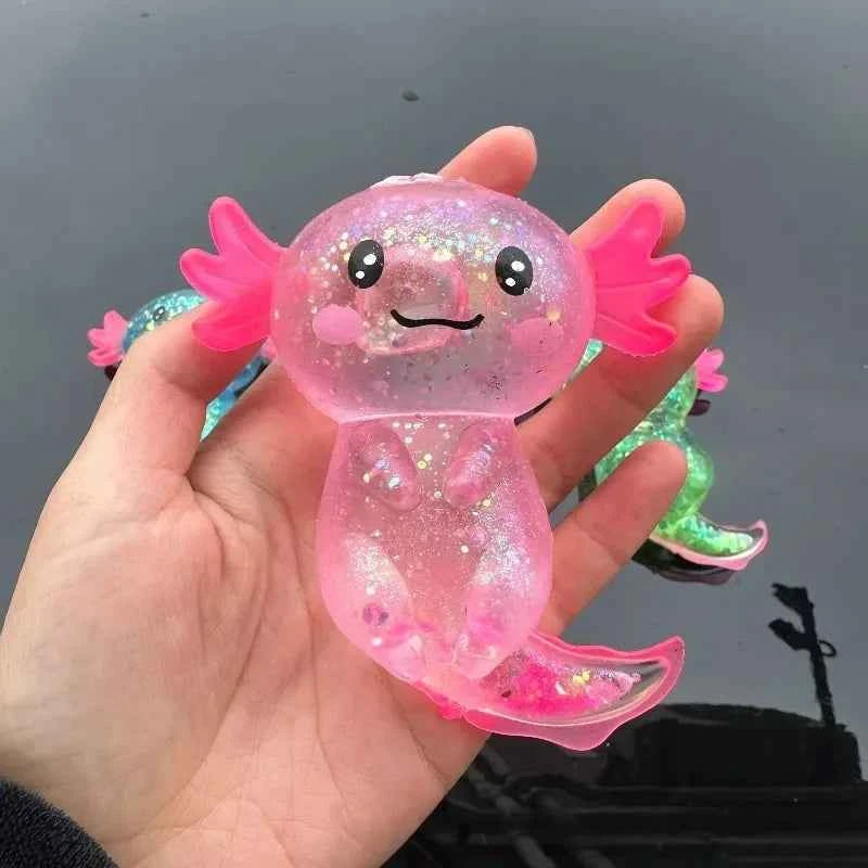 Colorful Salamander Squishy Fidget Stress Relief Toy for Kids