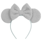 New Christmas Velvet Mouse Ear Headband Cute Ear Headband Halloween Birthday Girl Cosplay Costume Party Decoration Headband