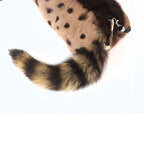25cm Fox Tail Keychain Plush Bag & Car Charm