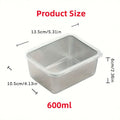 Eco-Friendly Stainless Steel Food Storage Set – Leakproof, Reusable & Perfect for On-the-Go